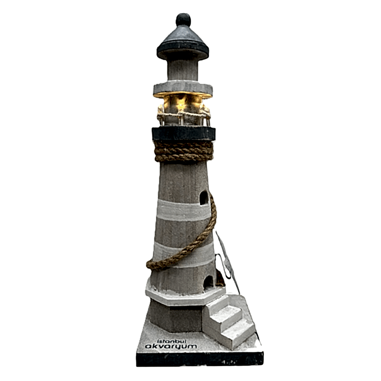 IŞIKLI AHŞAP DENİZ FENERİ