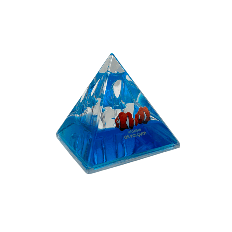 PİRAMİT KAĞIT AĞIRLIĞI-KALEMLİK